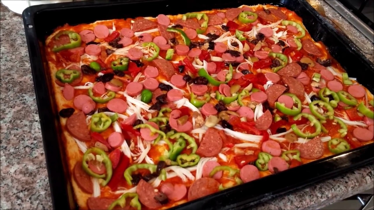 Evde Pizza Tarifi Nasıl Yapılır PizzaOui
