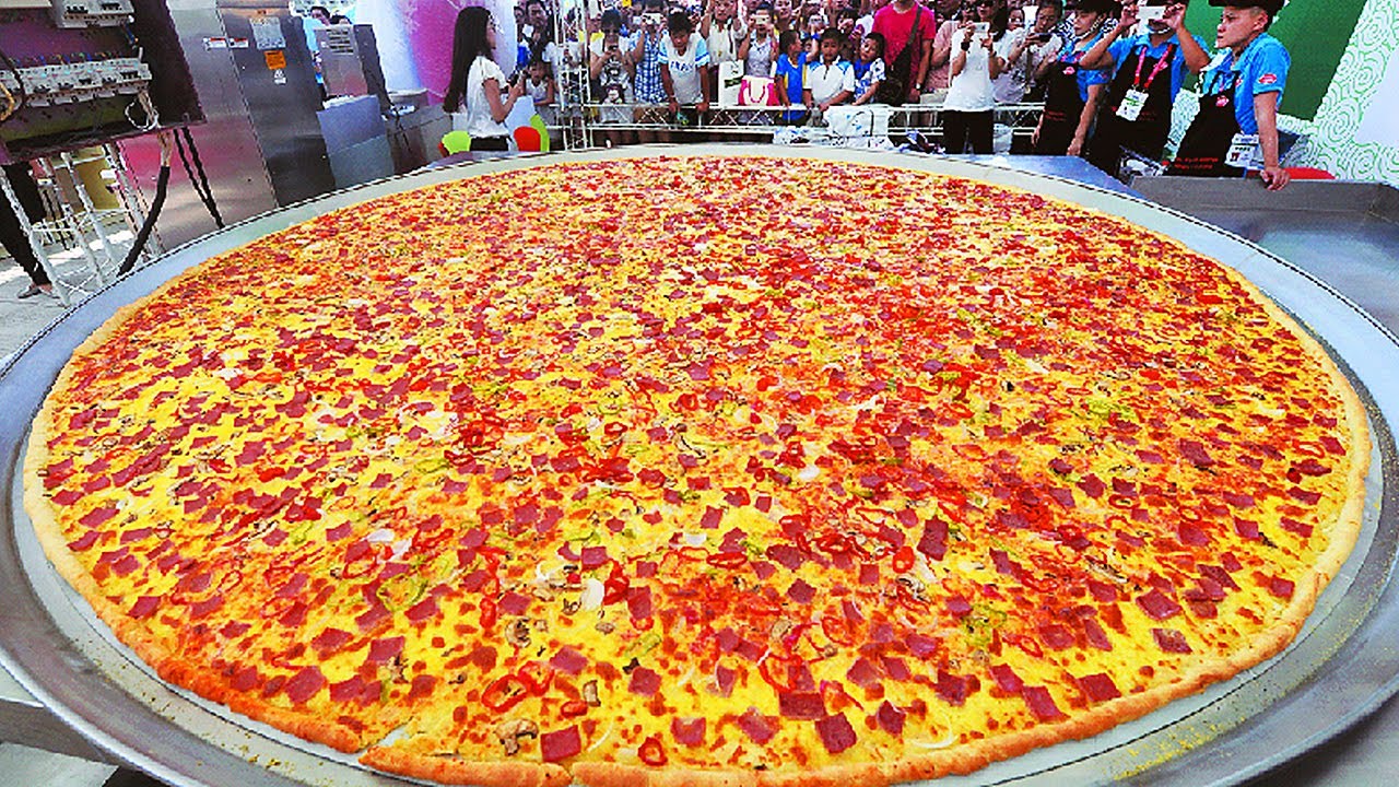LA PIZZA MAS GRANDE DEL MUNDO – COSAS GRANDES #26 – PizzaOui