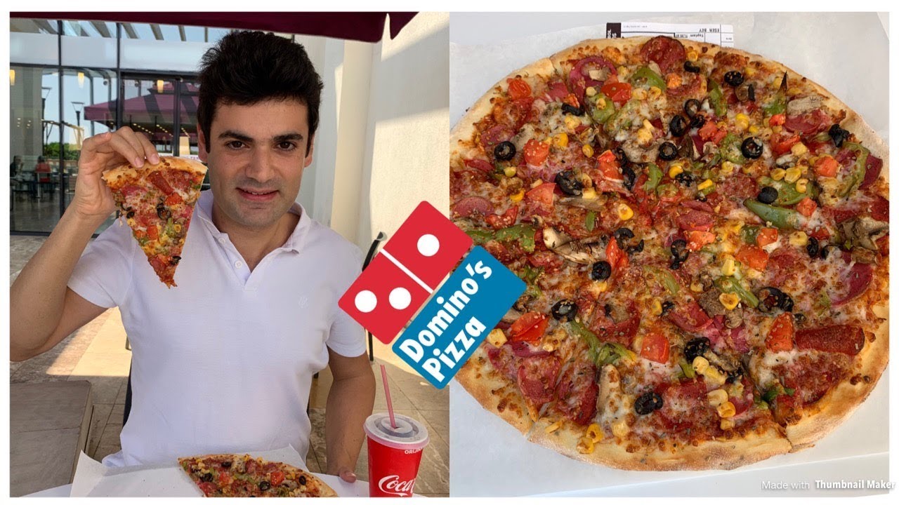 EVDE DOMİNOS BOL MALZEMOS PİZZA TARİFİ!!! Domino's Pizza Recipe